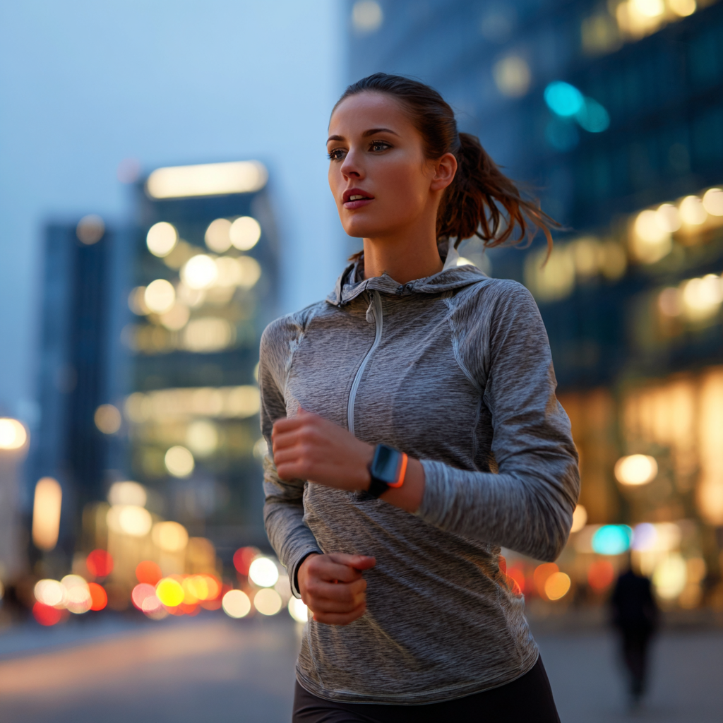 Vizualizácia prirodzeného rytmu tela počas cvičenia